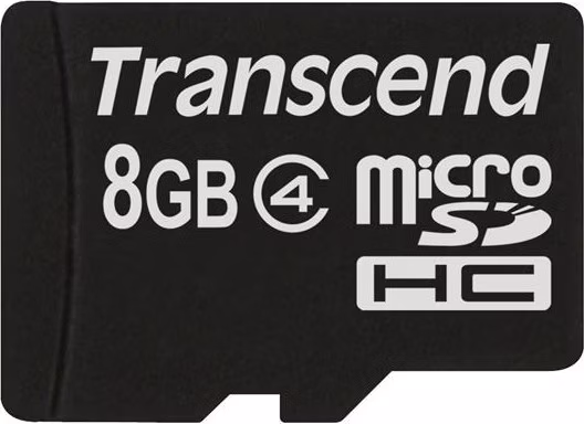 Karta TRANSCEND MicroSDHC 8 GB triedy 4, bez adaptéra