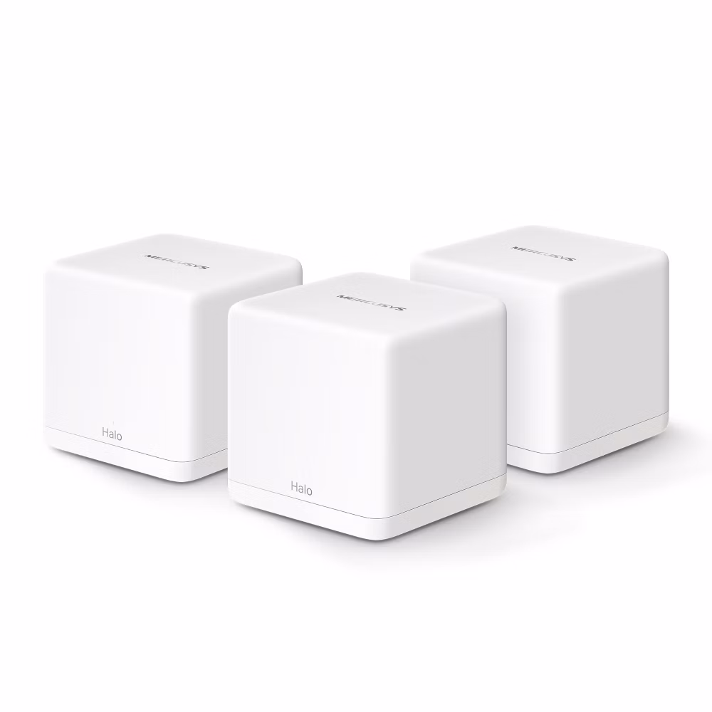 MERCUSYS Halo H60X(3-pack) WiFi6 Mesh (AX1500,2,4GHz/5GHz,3xGbELAN/WAN(1x XR Unit), 2xGbELAN/WAN (2x XS Unit)