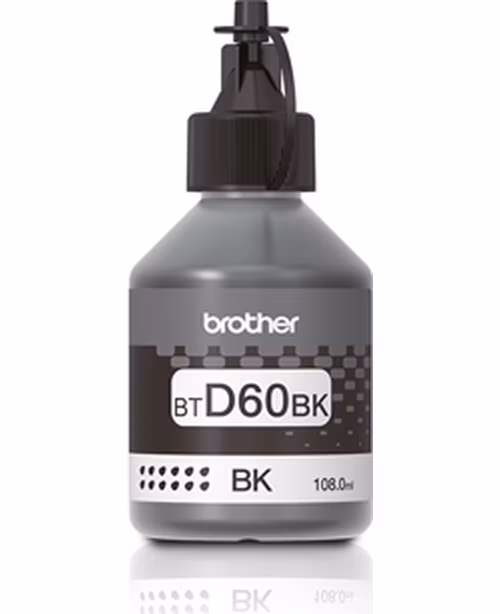 BROTHER INK BT-D60BK čierna pre T310, T510W, T710W, T910 cca 6000 strán, bez pigmentu