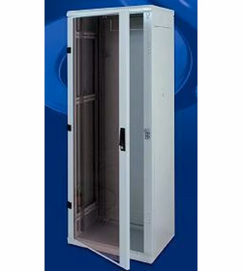 Triton 19" rozvaděč stojanový 18U/600x900, skleněné dveře