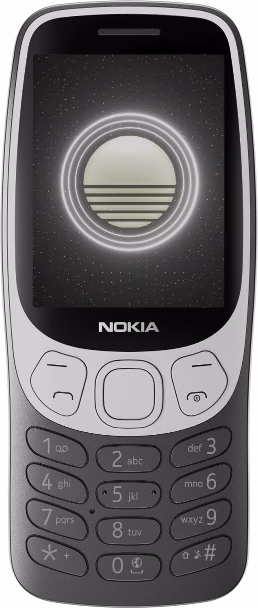 Nokia 3210 Dual SIM, 4G, VoLTe, černá, (CZ, SK, HU)