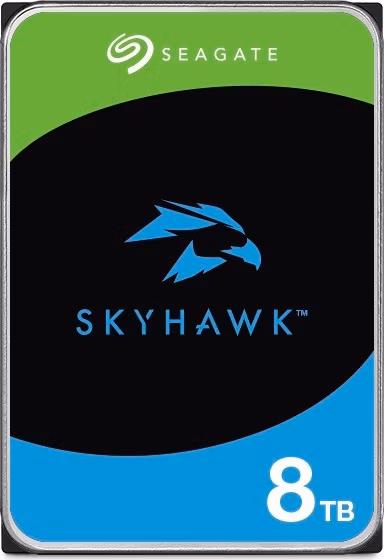 Seagate SkyHawk 8TB HDD / ST8000VX010 / Interní 3,5" / 5400 rpm / SATA III / 256 MB