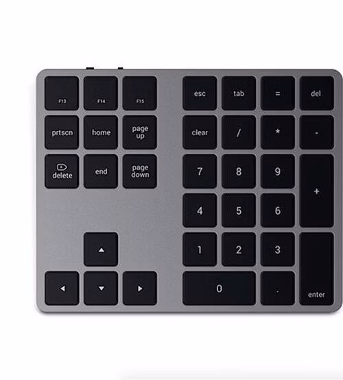 Satechi numerická klávesnica Bluetooth Extended Keypad - Space Gray Aluminium