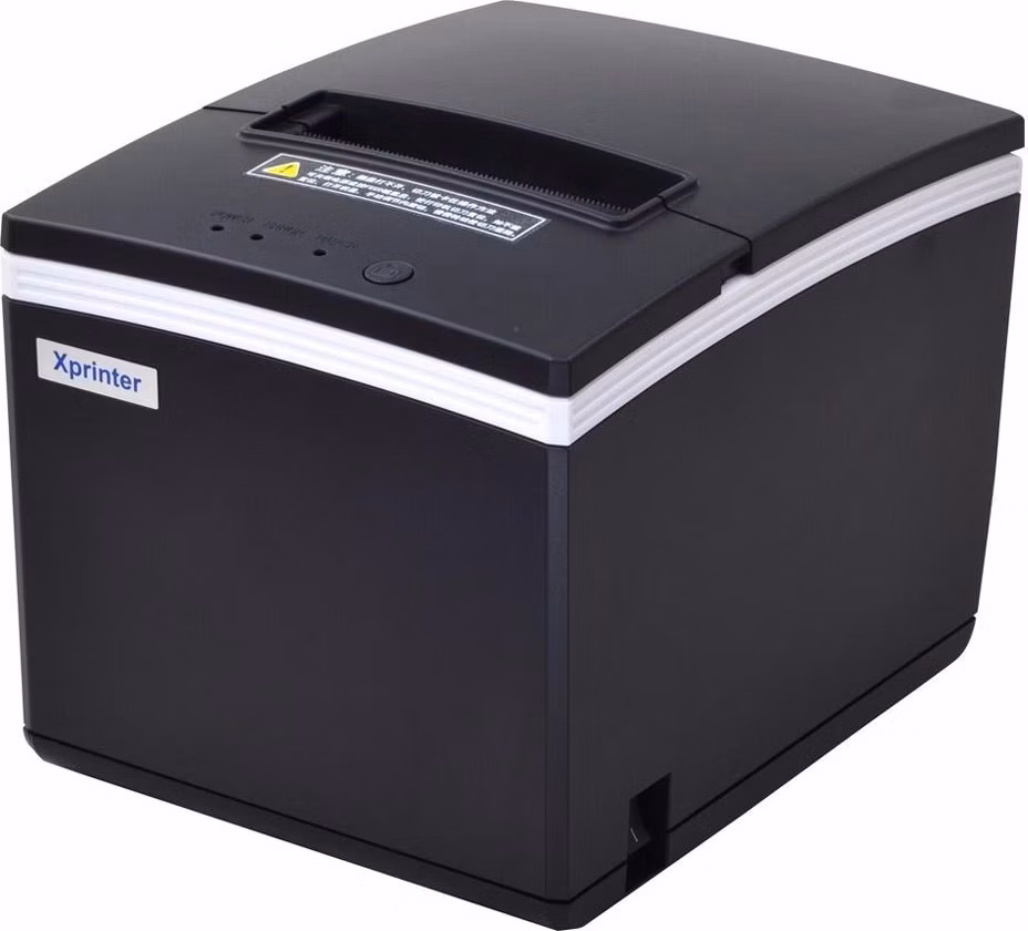 Xprinter stolní termotiskárna XP-V330-L, rychlost 260mm/s, až 80mm, USB, LAN, RS232, autocuter , černá