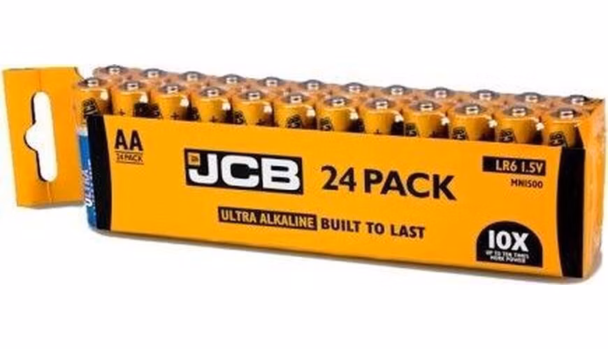 JCB OXI DIGITAL alkalická batéria LR06/AA, shrink 24 ks