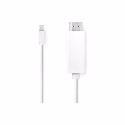 Nedis CCGL37600WT20 - Mini DisplayPort – DisplayPort Kabel | Mini DisplayPort Zástrčka - DisplayPort Zástrčka | 2 m