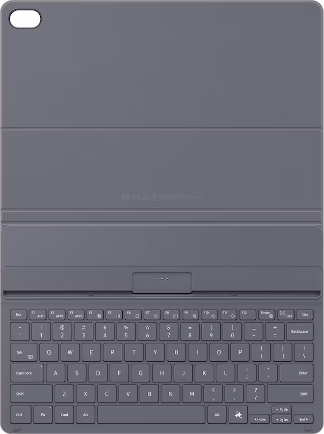 Samsung Ochranný kryt s klávesnicou pre Tab S12+, Black