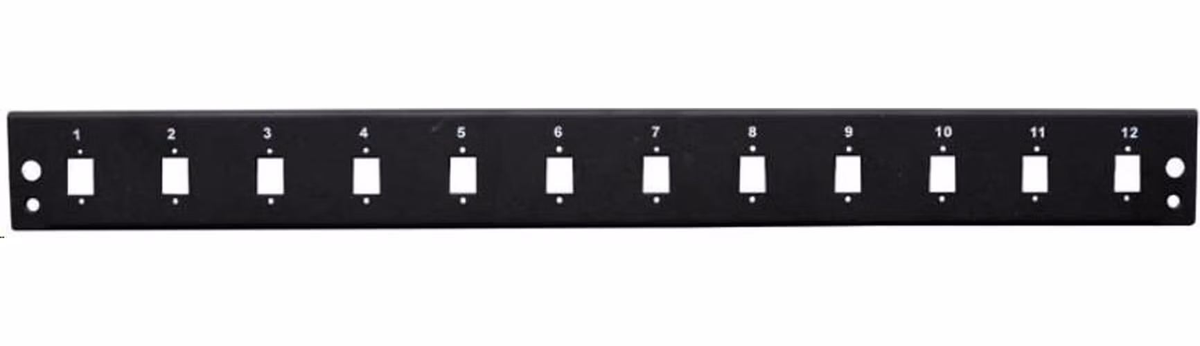 OEM Optická tvár vane (OPVANA1UN-BLACK) 12xSC simplex