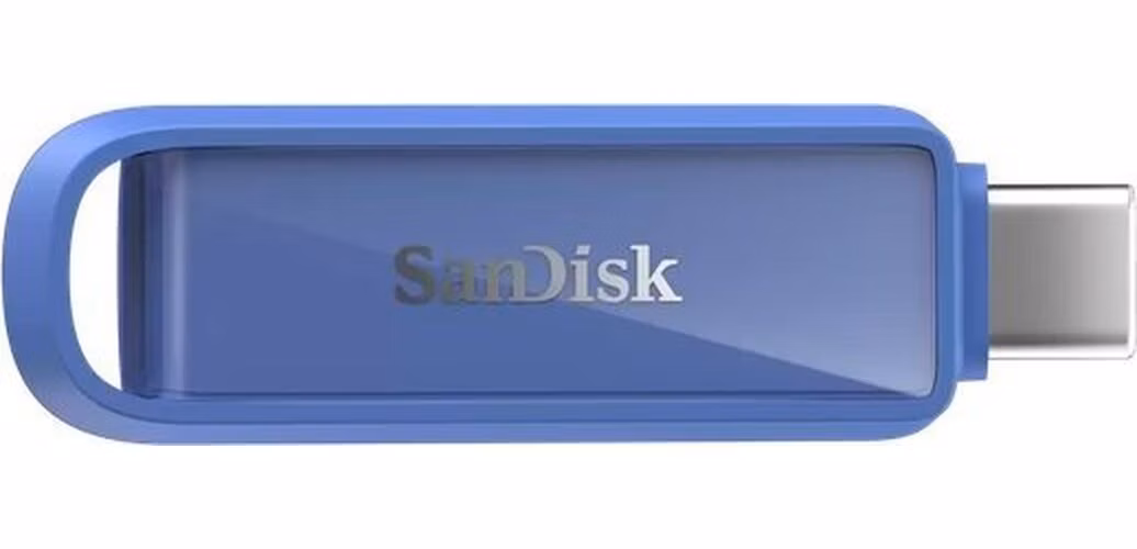 SanDisk Phone Drive 256GB USB-C (Maritime Blue) 150 MBps