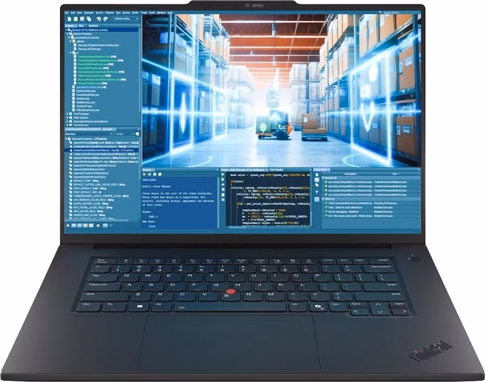 Lenovo P1 G8/ Ultra 7 255H/ 32GB DDR/ 1TB SSD/ RTX PRO 1000 8GB/ 16"WUXGA,matný/ W11P/ černý