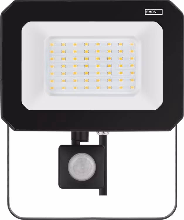 EMOS LED REFLEKTOR SIMPO 50W, 5000Lm, 4000K, PIR