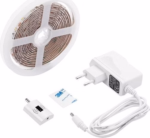 Solight LED stmievateľný pásik s bezdotykovým ovládaním, 3m, 180 LED, 4000K, IP65, 230V