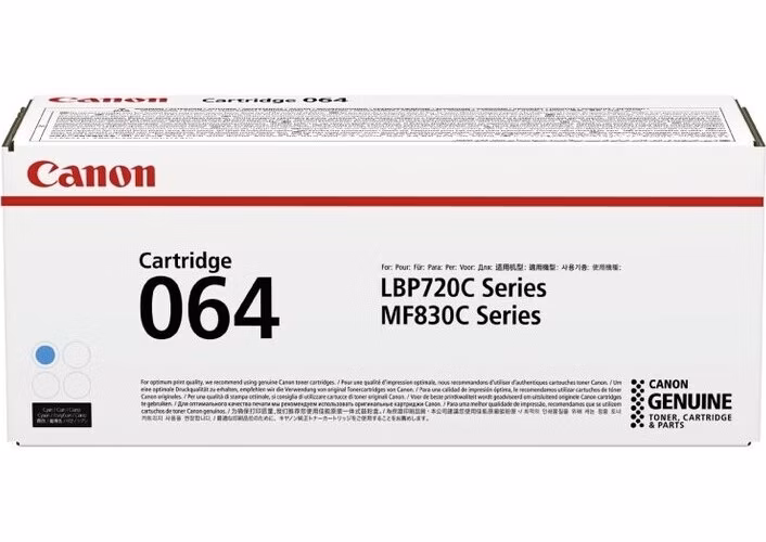 Canon originální toner Cartridge 064 C azurový, MF832Cdw 5 000 stran