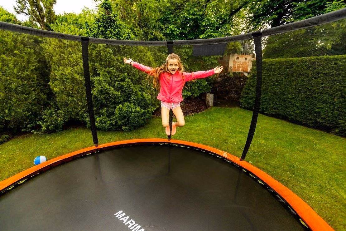 Marimex Premium trampolína 305 cm + vnitřní ochranná síť + schůdky ZDARMA