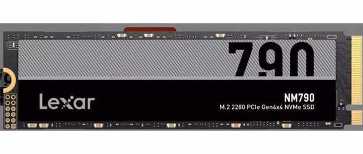 Lexar® 8TB NM790 M.2 NVMe PCIE up to 7400MB/s Read and 6500 MB/s write