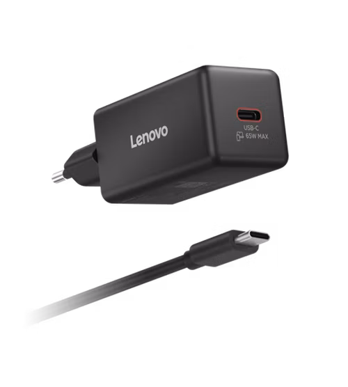 Lenovo 65W PD, GaN Charger, 1x USB-C, 2m kabel