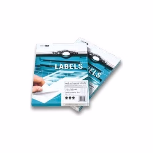 Europapier Samolepicí etikety 100 listů ( 189 etiket 25,4 x 10 mm)