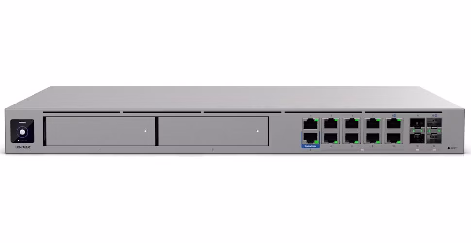 ROZBALENÉ - Ubiquiti UniFi Dream Machine Beast - Router, Full UniFi OS, IDS/IPS, 8x 10GbE, 2x GbE, 2x SFP28, 2x SFP+