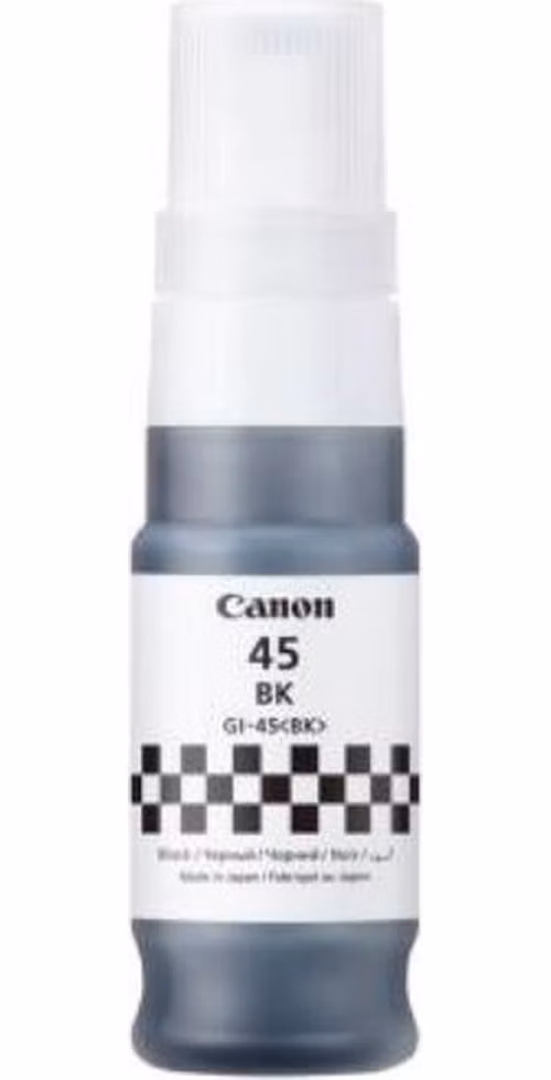 Canon inkoustová náplň Canon GI-45BK černá pro GX1040, GX2040 výtěžnost 3.000 stran