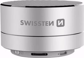 SWISSTEN BLUETOOTH SPEAKER i-METAL SILVER