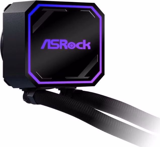 ASROCK Vodní chladič Pro 240 ARGB, 2x120mm, LGA1851, AM5, černá
