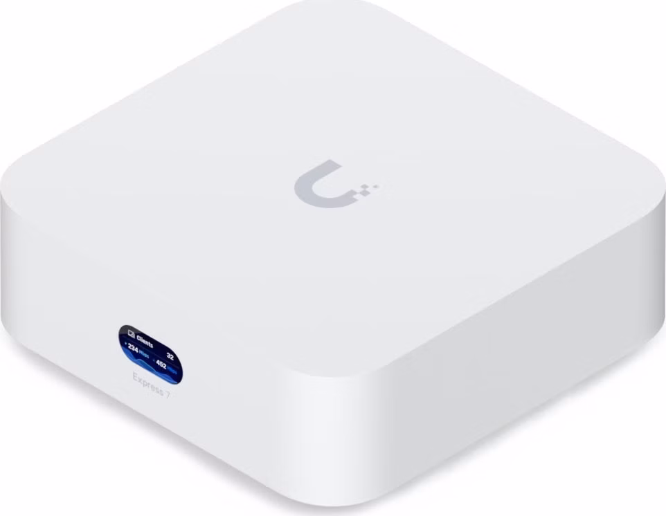POUŽITÉ - Ubiquiti UniFi Express 7 - Router/AP, 2,4/5/6GHz, Wi-Fi 7, až 10,7 Gbps, UniFi Network OS, IDS/IPS - Výprodej