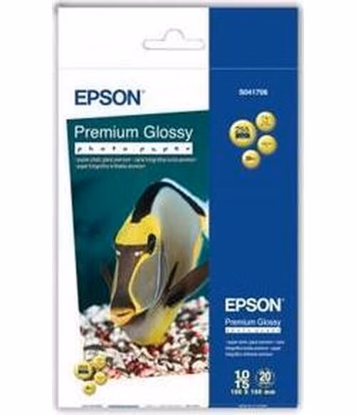 EPSON Paper Premium Glossy Photo 10x15,255g (20lis)
