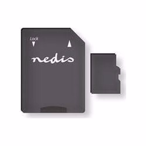 Nedis MMSD64100BK - Paměťová karta | microSDHC | 64 GB | Zápis až 90 Mb/s | Třída 10