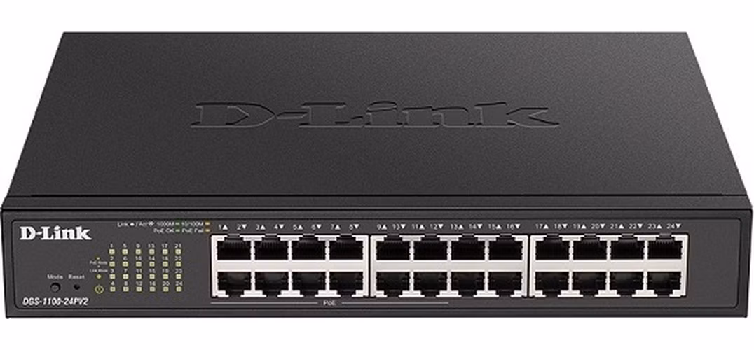 D-Link DGS-1100-24 24-Port Gigabit Smart Managed Switch