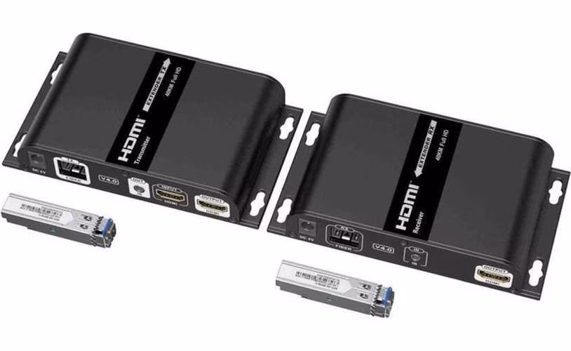 PremiumCord Optický HDMI extender FULL HD 1080p až na 40km