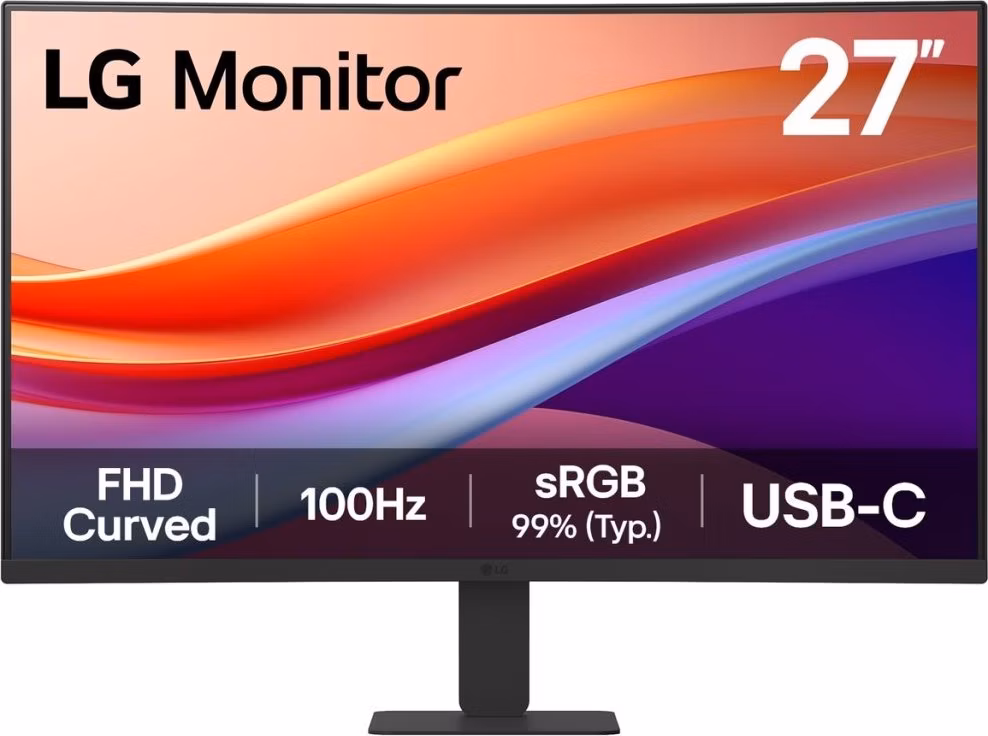 POŠKOZENÝ OBAL - LG monitor 27U421A-B 27" VA  1920x1080 / 16:9 /100Hz/ 250cdm / 5ms / USB-C 15W/ HDMI