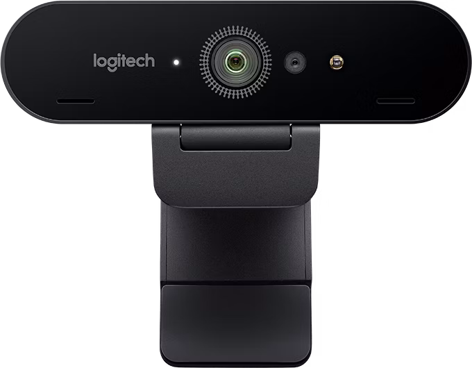 Logitech webkamera BRIO 4K, 5x zoom, RightLight™ 3 s HDR, IR senzor, černá