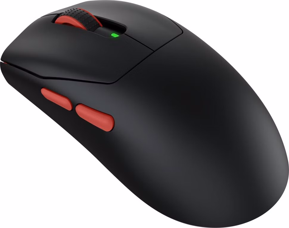 MSI herní myš FORGE GM340 Wireless Black/ bezdrátová/ 12.000 dpi/ 2,4GHz/ BT5.2/ USB/ 6 tlačítek/ černá