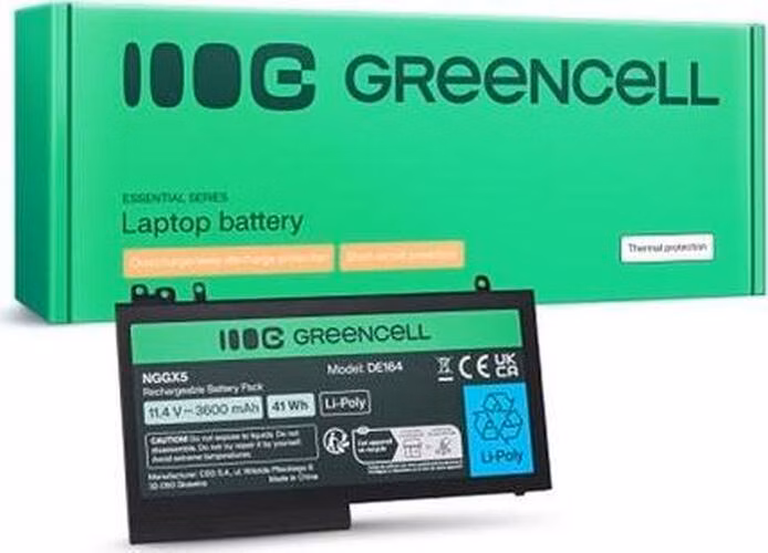Green Cell Baterie NGGX5 pro notebooky Dell Latitude E5470, E5270, E5570, E5750, E5250, E5450, E