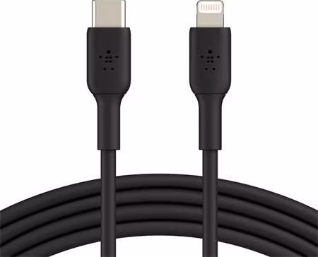 Belkin BOOST CHARGE™ Lightning/USB-C kabel, 2m, černý