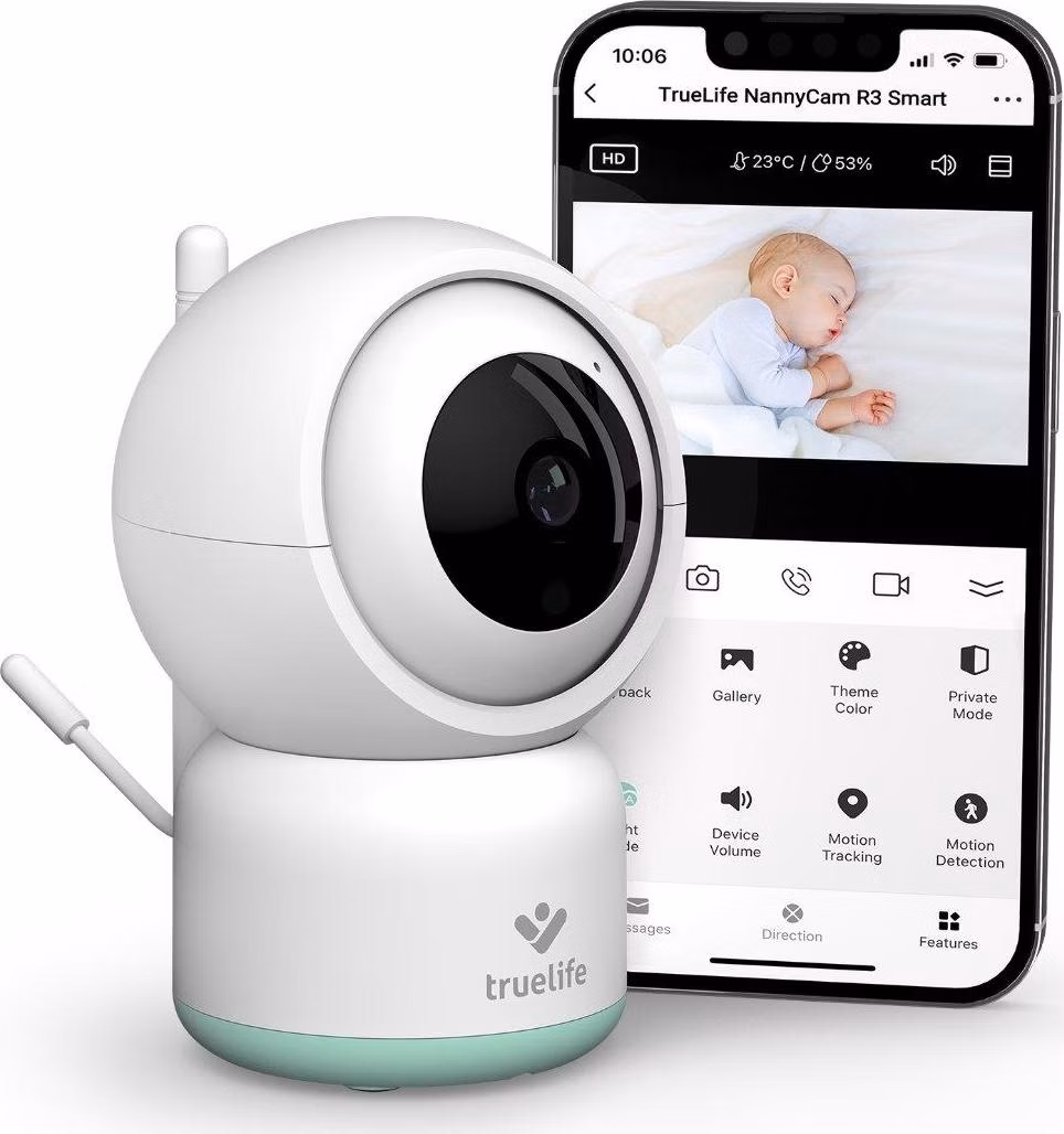 TrueLife NannyCam R3 Smart - digitální video chůvička