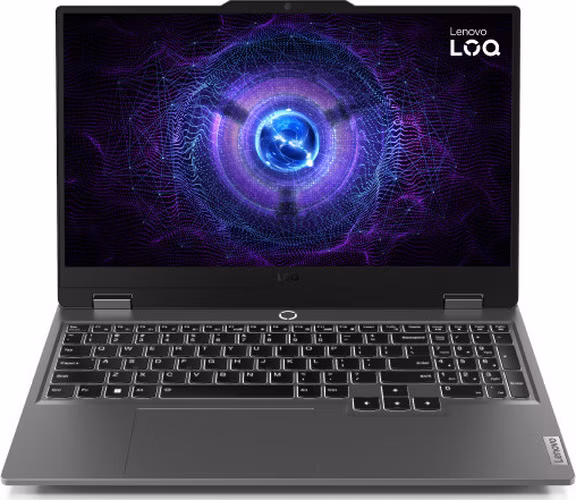 Lenovo LOQ 15IAX9 i5-12450HX 24GB 512GB-SSD 15.6"FHD IPS AG RTX4060-8GB Win11Home Luna Grey
