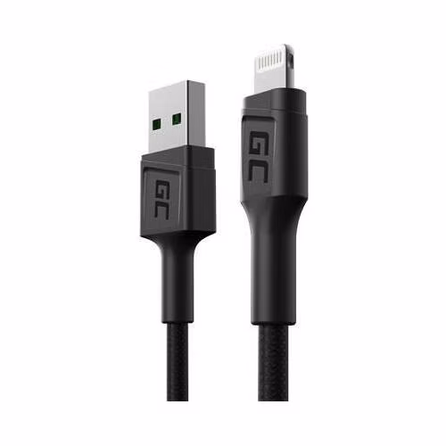 Green Cell Cable GC PowerStream USB-A - Lightning 30cm quick charge Apple 2.4A