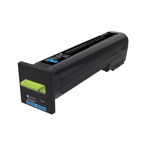 Lexmark CS820, CX82x, CX860 Cyan Return Programme Toner Cartridge - 8 000 stran