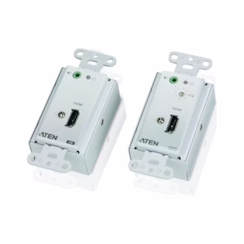 ATEN VE806-AT-G HDMI Over Cat 5 Extender Wall Plate W/EU ADP
