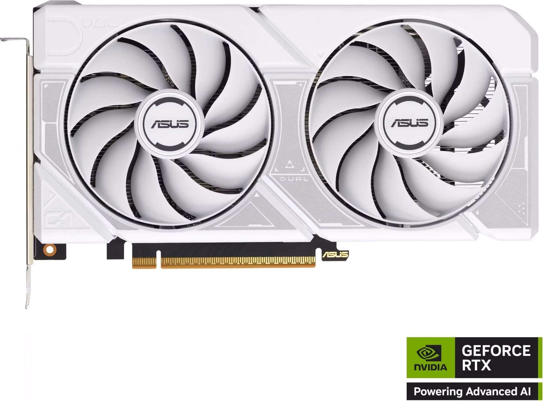 ASUS VGA NVIDIA GeForce RTX 5060 DUAL OC 8G WHITE, 8GB GDDR7, 3xDP, 1xHDMI