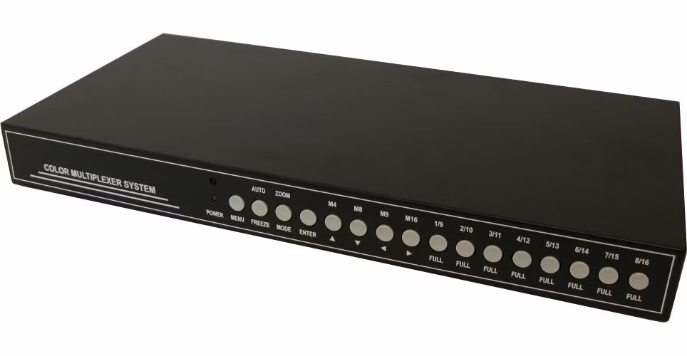 XtendLan Kvadrátor/přepínač vstupů, 16x AHD/TVI na HDMI/VGA/CVBS
