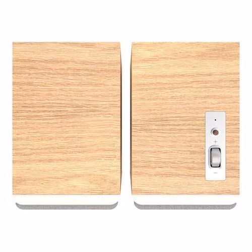 Klipsch The Fives II, aktívne reproduktory, červený dub