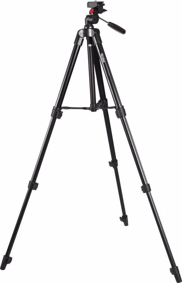 Rollei Stativ Compact Traveler Star S1 / Zátěž 2kg/ Vytažený 125cm/ Černý