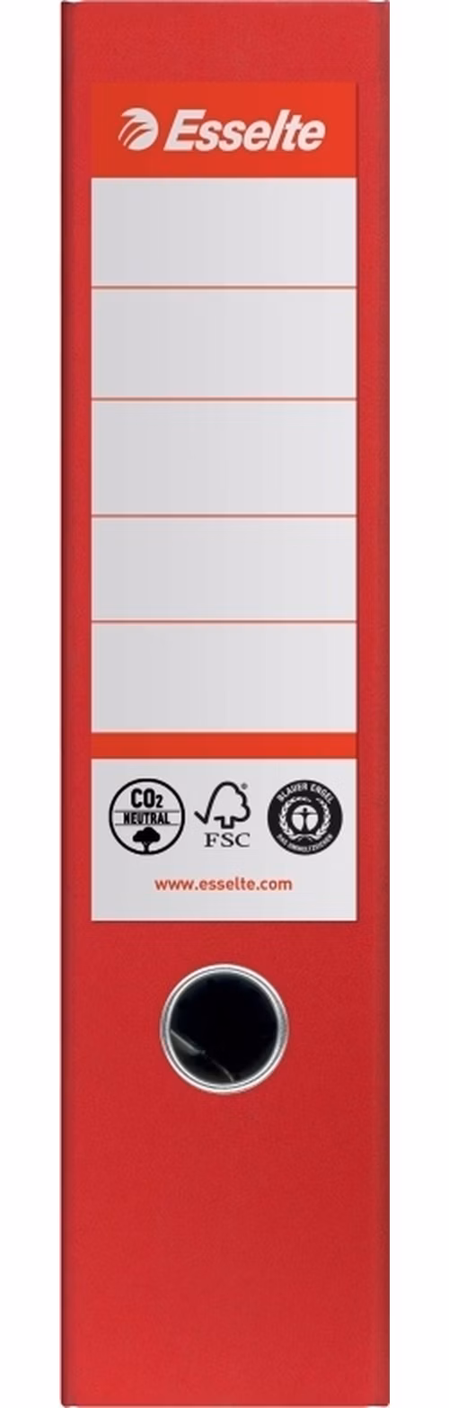 Esselte pákový pořadač No. 1 Co2 neutrální, 75 mm, červená
