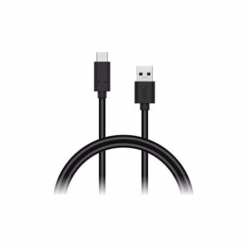 CONNECT IT Wirez USB C (Type C) - USB, tok proudu až 3A !,černý, 2 m