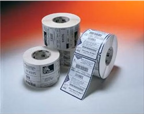 Zebra Label, Paper, 102x152mm; Thermal Transfer, Z-Select 2000T, Coated, Permanent Adhesive, 25mm Core, Perforation