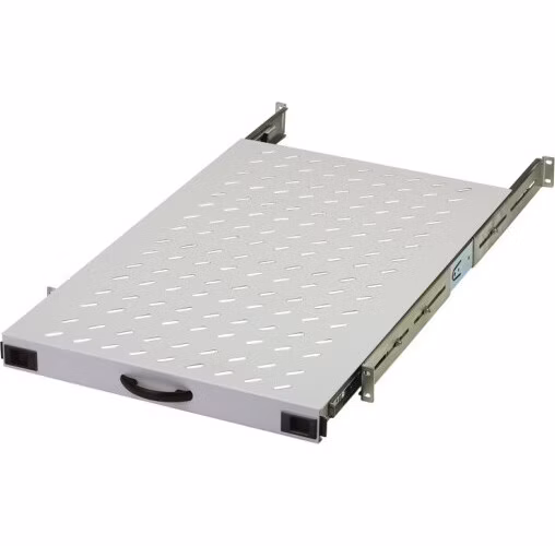 Digitus 1U výsuvná police pro police o hloubce 1000 mm 44x483x720 mm, do 65 kg, šedá (RAL 7035)