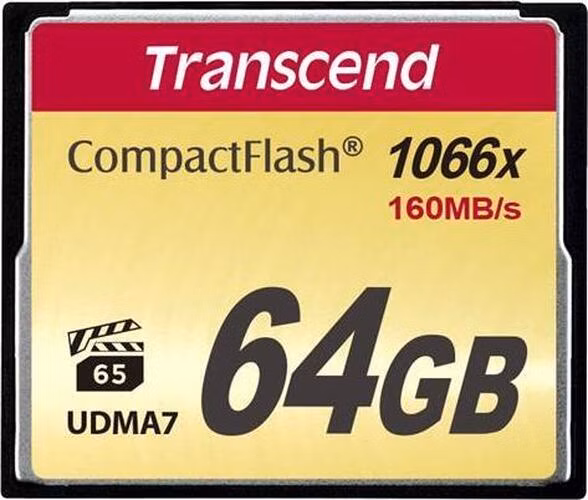Transcend 64GB CF (1000X) paměťová karta