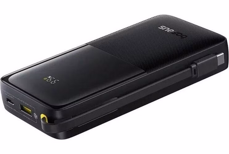 Baseus Powerbanka Bipow 2 20000mAh 20W s káblom USB-C čierna